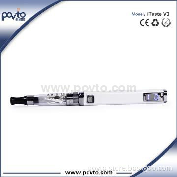 Hottest itaste v3 e smoking kits from vapor items factory